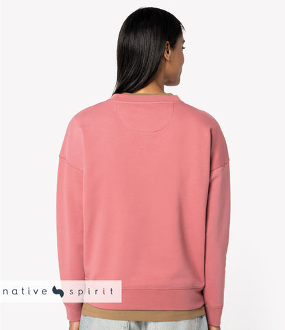 Native Spirit Ladies Crew Neck Sweatshirt