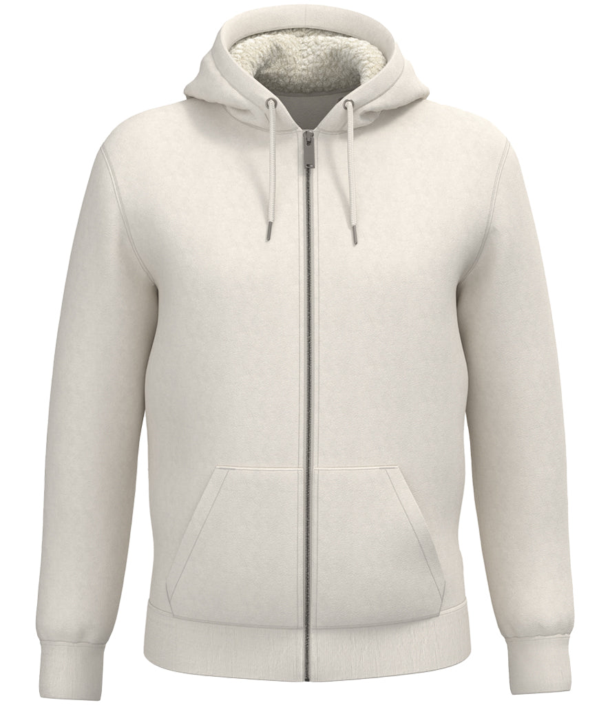Native Spirit Unisex Sherpa lined Full Zip Sweatshirt