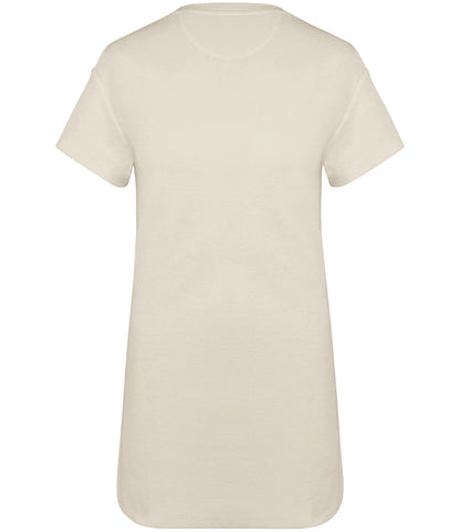 Native Spirit Ladies Terry Towel Dropped Shoulder T-Shirt Dress