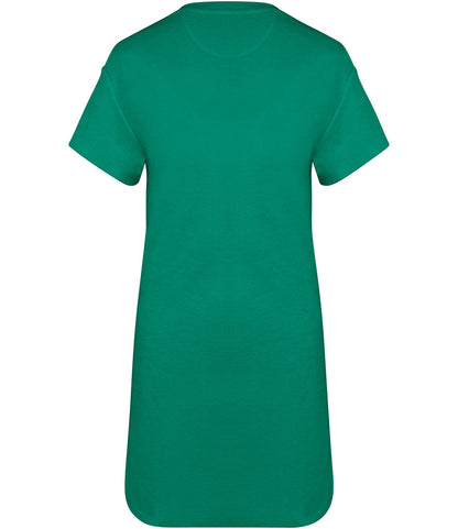 Native Spirit Ladies Terry Towel Dropped Shoulder T-Shirt Dress