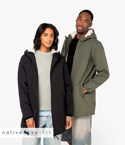 Native Spirit Unisex Sherpa Lined Waterproof Jacket
