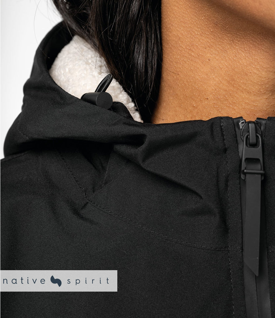 Native Spirit Unisex Sherpa Lined Waterproof Jacket
