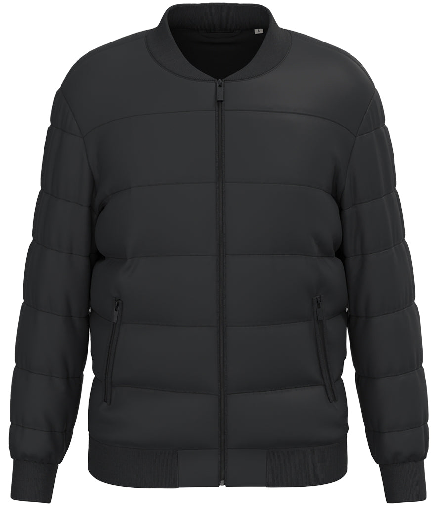 Native Spirit Varsity Collar Padded Jacket