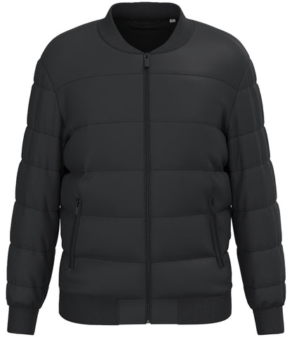 Native Spirit Varsity Collar Padded Jacket