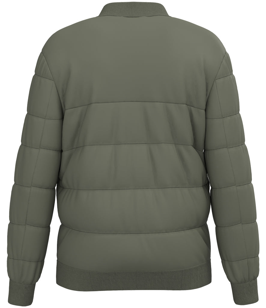 Native Spirit Varsity Collar Padded Jacket