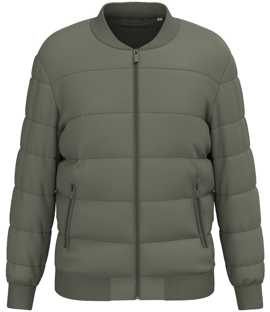 Native Spirit Varsity Collar Padded Jacket