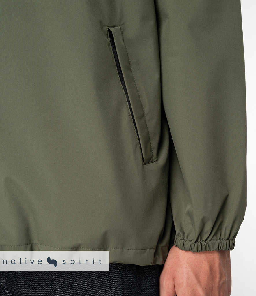 Native Spirit Unisex Waterproof 1/4 Zip Windbreaker