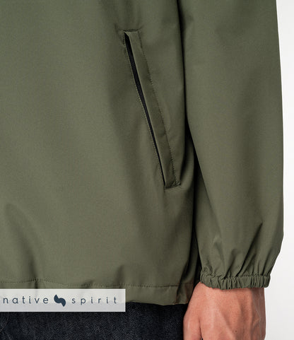 Native Spirit Unisex Waterproof 1/4 Zip Windbreaker