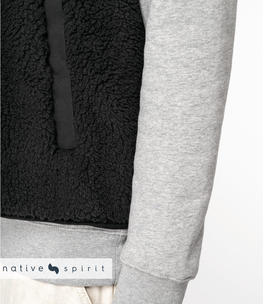 Native Spirit Unisex Sherpa Bodywarmer