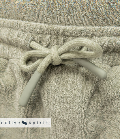 Native Spirit Kids Drawcord Terry Towel Shorts