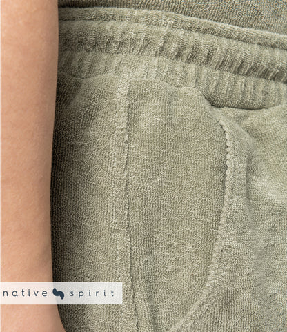 Native Spirit Kids Drawcord Terry Towel Shorts