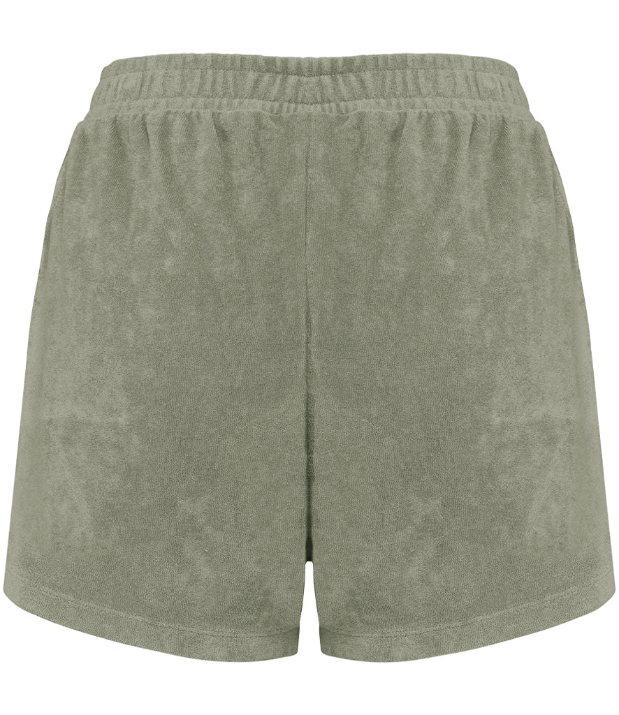 Native Spirit Ladies Terry Towel Shorts