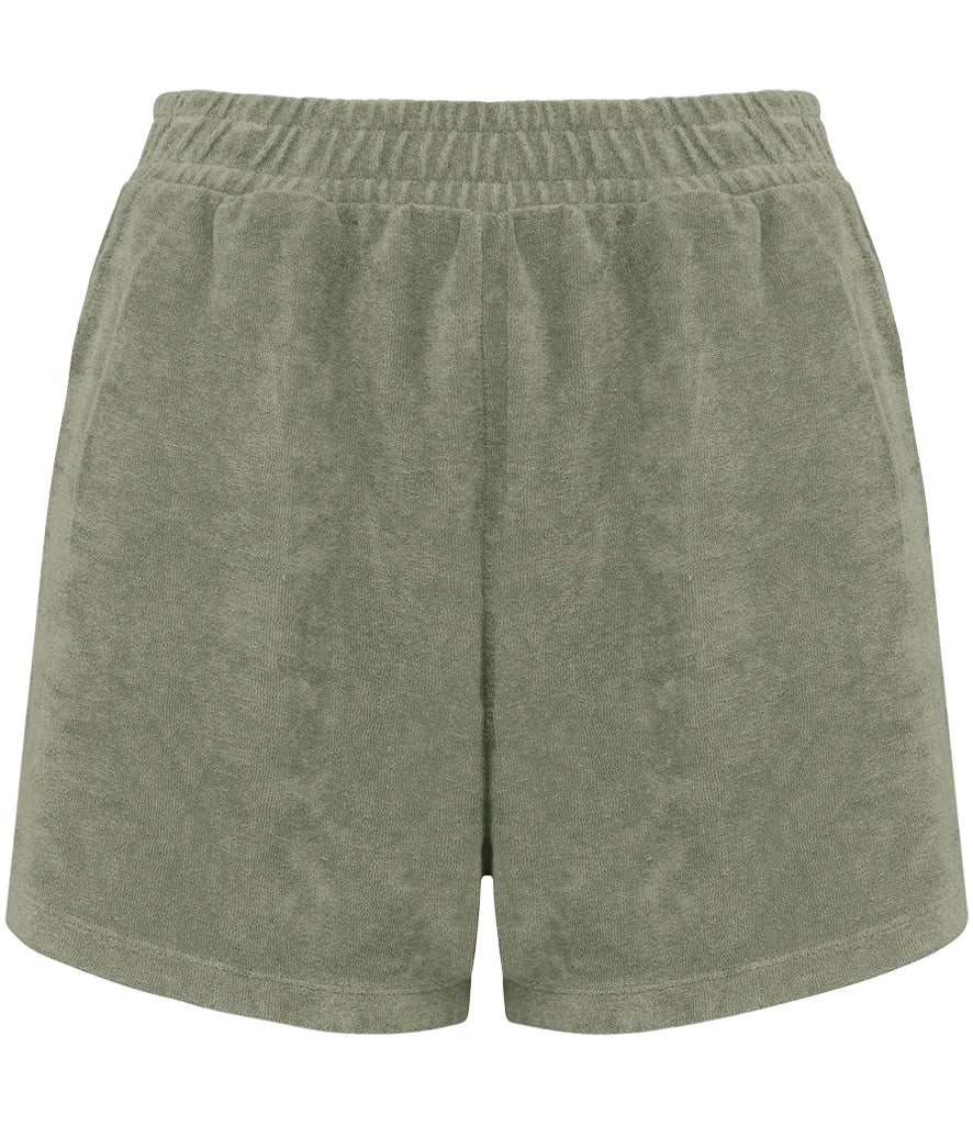 Native Spirit Ladies Terry Towel Shorts