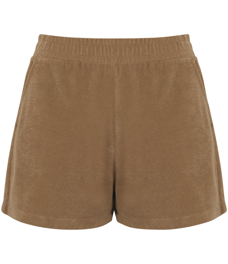 Native Spirit Ladies Terry Towel Shorts