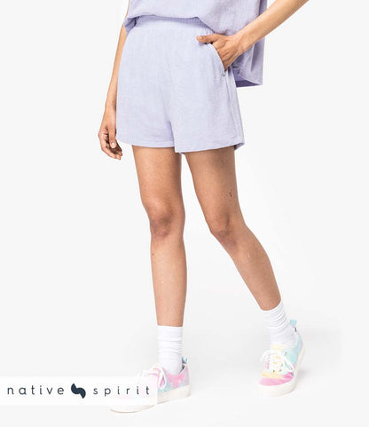 Native Spirit Ladies Terry Towel Shorts