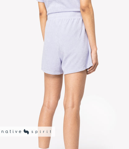 Native Spirit Ladies Terry Towel Shorts