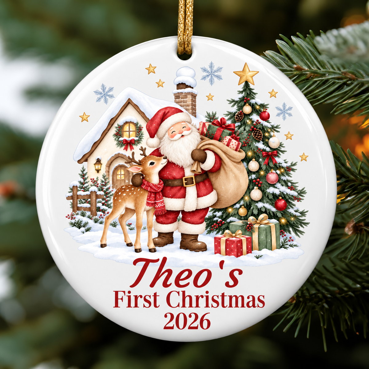 Christmas Baubles - Baby's First Christmas