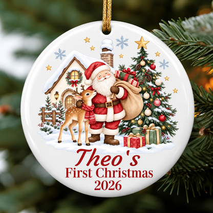 Christmas Baubles - Baby's First Christmas