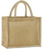 Natural Starched Jute Midi Tote Bag - W473 Westford Mill