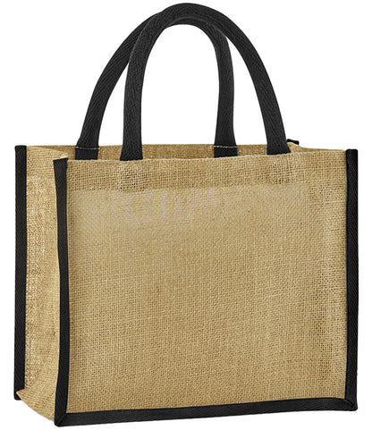 Natural Starched Jute Midi Tote Bag - W473 Westford Mill